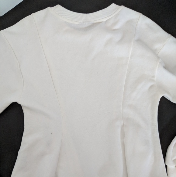 White crewneck Topshop Sweater - Picture 5 of 8